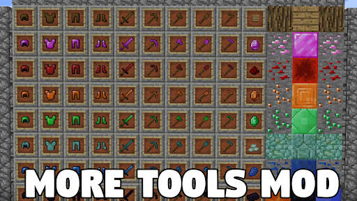 More Tool Mod for Minecraft PE screenshot 2