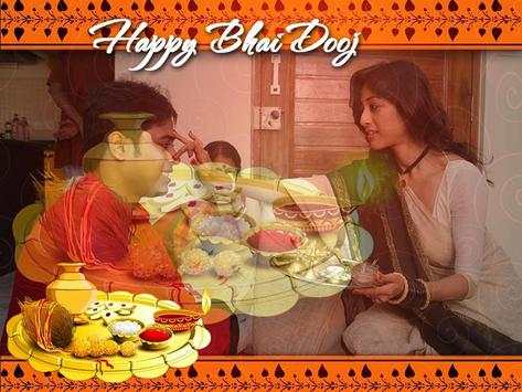 Bhai Dooj Photo Frame screenshot 1