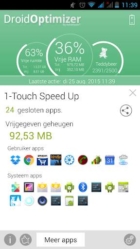 Droid Optimizer screenshot 2