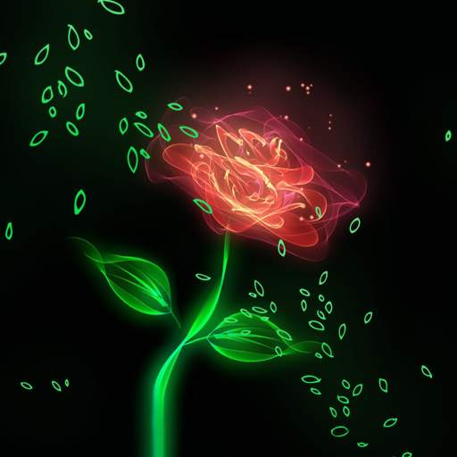 Glowing Flowers Live Wallpaper 1.0.9