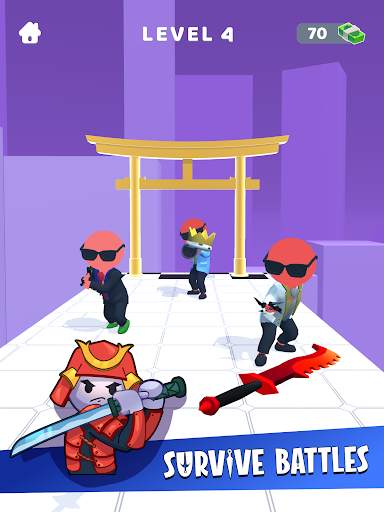 Sword Play! Jogo de ninja 3D screenshot 10