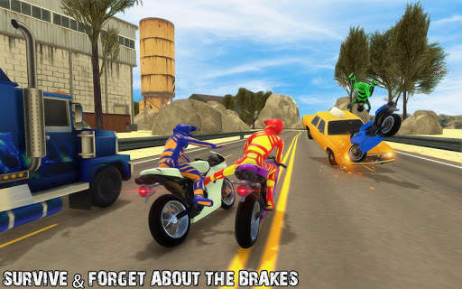 Crazy Bike Rider Road Rash Racing 2019 screenshot 4