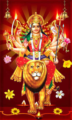 Durga Mata Blessings Live Wallpaper screenshot 3