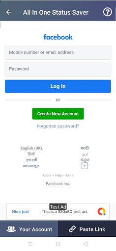 Status Saver for Whatsapp Instagram  Facebook screenshot 2