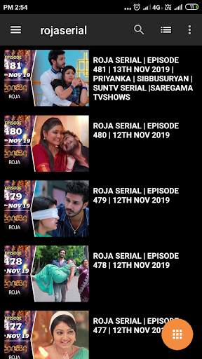 Roja Serial Tamil Serial TV App screenshot 2