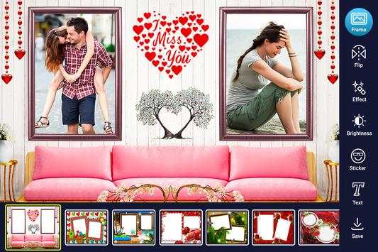 Miss You Dual Photo Frame screenshot 1
