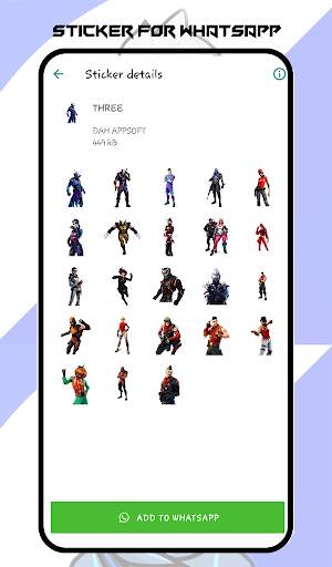 FF Sticker for WhatsApp Free 2021 WAStickersApp screenshot 4