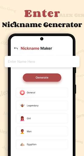 Fantasy: Nickname Generator screenshot 3