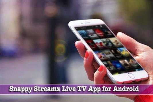 S‍n‍ap‍p‍y Strea‍mz Li‍ve ‍T‍V‍ App for And‍ro‍i‍d screenshot 2