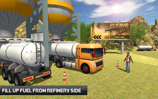 Oil Tanker Truck Driving Game screenshot 17
