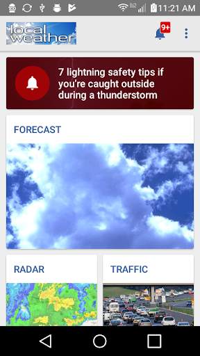 Local Weather Radar & Forecast screenshot 1
