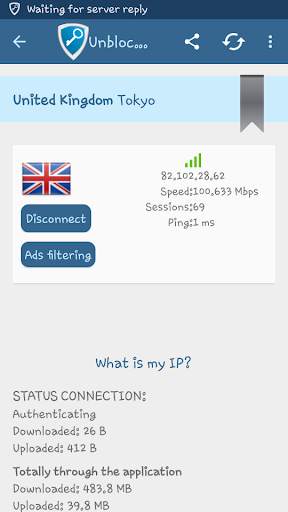 VPN Unblock Proxy Free Master Super VPN Unlimited screenshot 5