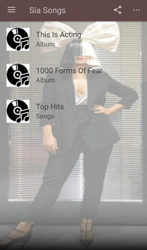 Sia Songs screenshot 2