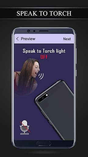 Speak to Torch Light - Clap screenshot 14