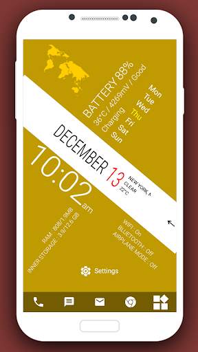 Angle Launcher 2 - App lock screenshot 3