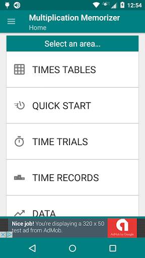 Multiplication Memorizer screenshot 2