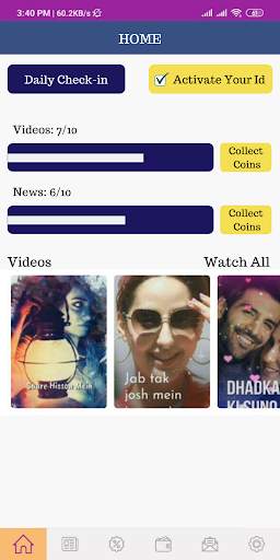 KMR GOLD : Play Video, Read News and Get Reward screenshot 2