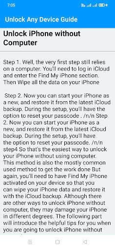 Unlock any Mobile Phone method's : 2021 screenshot 6