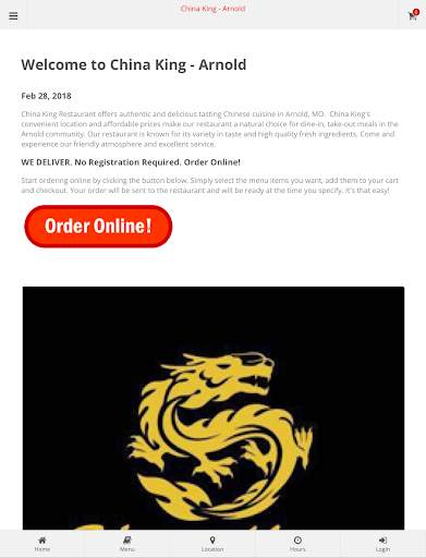 China King Arnold Online Ordering screenshot 4