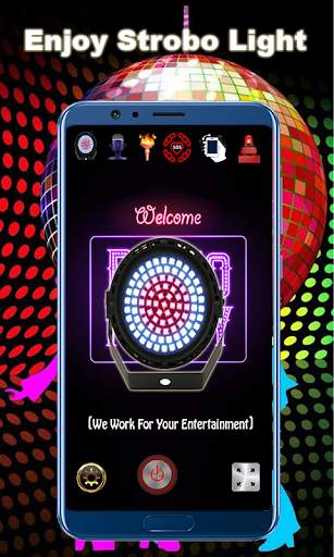 Disco Light,(Disco Music lazier strobo Flash Light screenshot 3