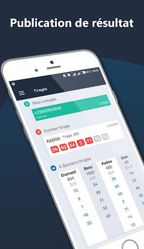 Oculus Loto M Forecast, Resultats Togo, Benin, CI screenshot 1