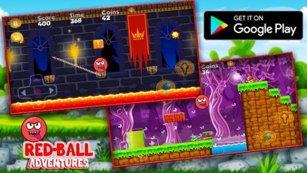 Angry Red Ball: Tales of The Jungle Adventures screenshot 2