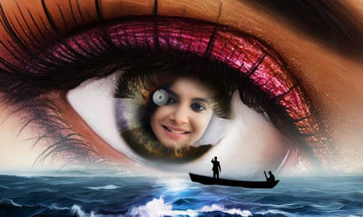 Eye Photo Frame Photo Editor screenshot 1