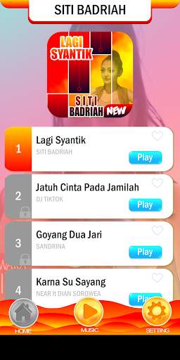 Lagi Syantik Piano Tiles screenshot 1