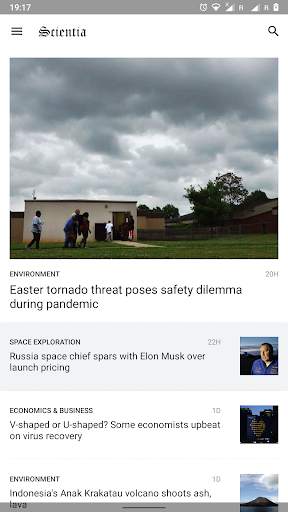 Scientia │ Science & Tech News screenshot 1
