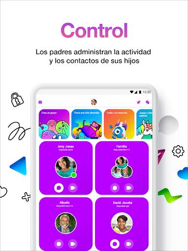 Messenger Kids – La app de men screenshot 8