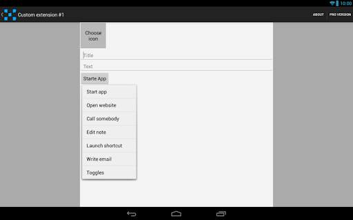 DashClock custom extension 9 تصوير الشاشة