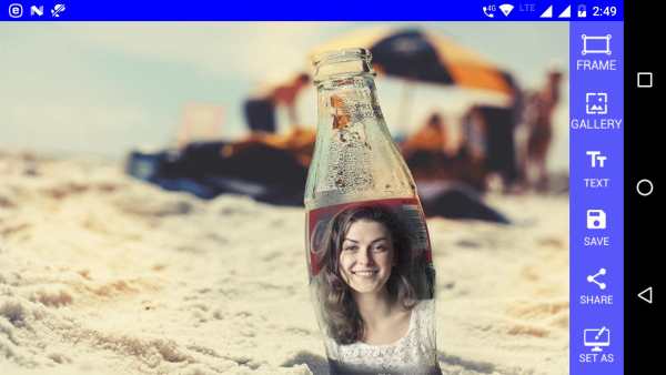 Bottle PIP Photo Frames screenshot 2