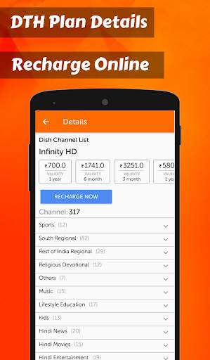 App for Dish India Channels-Dish tv Channels Guide screenshot 5
