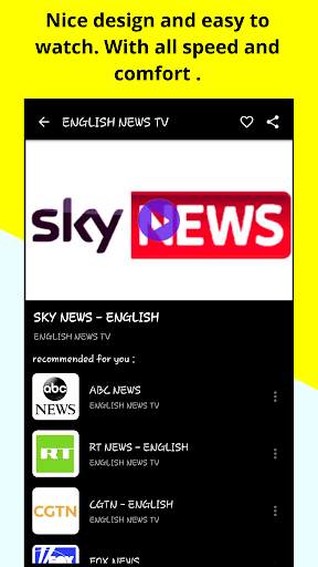 News TV Live - World News Live channels screenshot 3