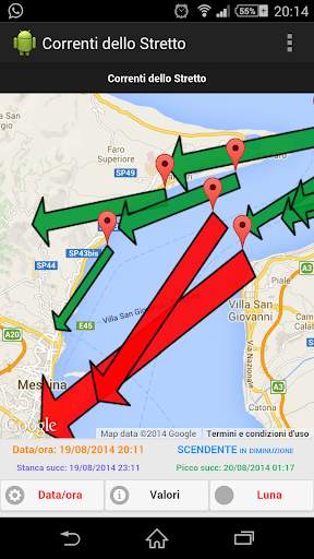 Correnti Stretto di Messina screenshot 1