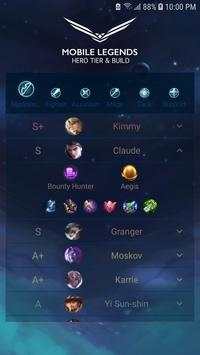 Hero Tier And Build - Mobile Legends screenshot 2
