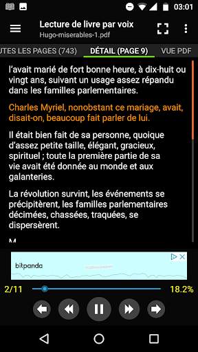 Lecture de livre par voix screenshot 8