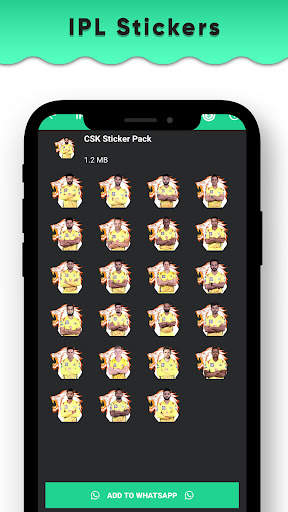 IPL 2021 Stickers for Whatsapp - IPL WAStickerApps screenshot 5