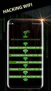 Wifi Hacker Password Simulated screenshot 2