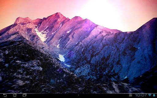 3D Kitkat 4.4 Mountain lwp screenshot 7