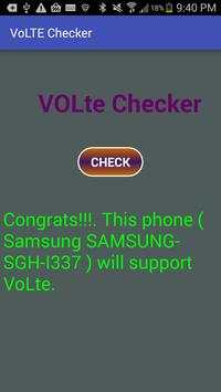 VoLTE Checker screenshot 2