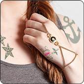 Tattoo my photo icon