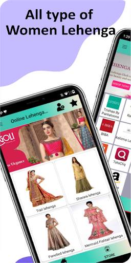 Lehenga Choli Online Shopping Flipkart Amazon screenshot 1