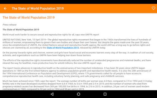 UNFPA One Voice Mobile screenshot 11