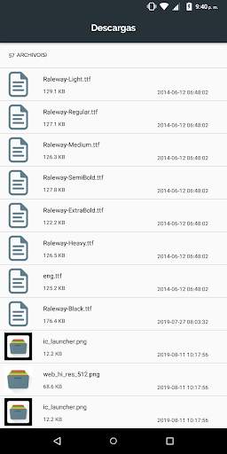 Explorador De Archivos Lite screenshot 6