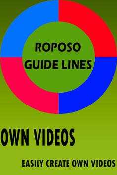 Tips & Guide Roposo screenshot 1