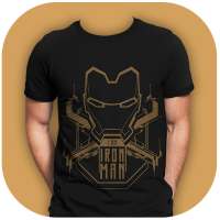 Men Designed T-Shirt Foto Suit on 9Apps