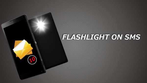 FlashLight on Call & SMS Free screenshot 4