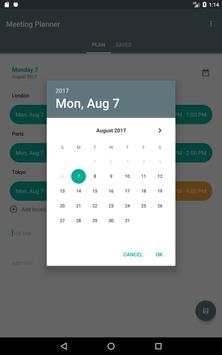 Meeting Planner 14 تصوير الشاشة