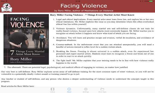 Facing Violence / Rory Miller screenshot 6
